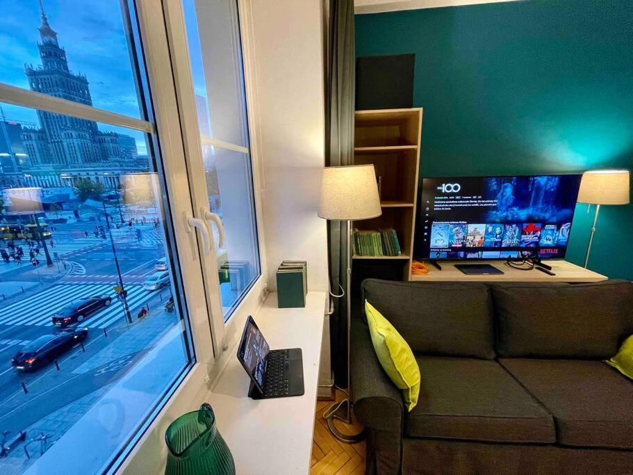 Super Square Metro X2 Fast Wifi 55'Tv Netflix Hbo Appletv+ Amazontv Διαμέρισμα Βαρσοβία Εξωτερικό φωτογραφία