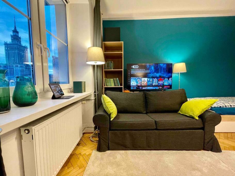 Super Square Metro X2 Fast Wifi 55'Tv Netflix Hbo Appletv+ Amazontv Διαμέρισμα Βαρσοβία Εξωτερικό φωτογραφία